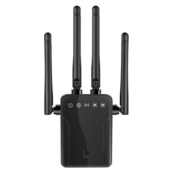 GJX 1200M 2.4G/5G WiFi Extender WiFi Range Extender Wireless Internet Booster Wireless Signal Booster Repeater With Ethernet Port Extend Internet WiFi For Home