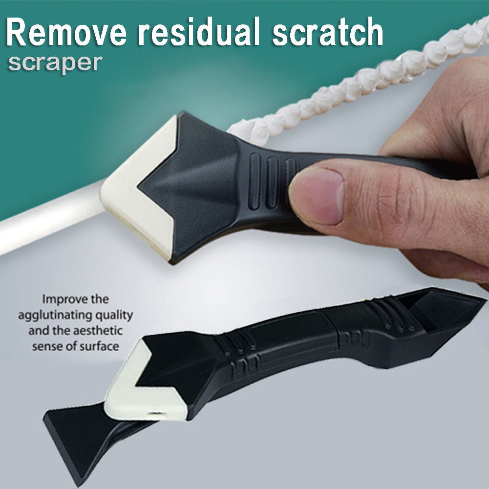 Tool Kit Cleaning Blade Grout Caulk Sealant Scraper Angle Silicone Trowel 
