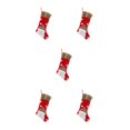 thumbnail image 2 of Wosthever Christmas Stocking Hanging Wall Window Gifts Bag Party Decoration Pendants Sock Ornament Candy Bar Club for Children Type2 NO2, 2 of 6