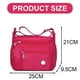 thumbnail image 2 of Bolso bandolera para mujer con múltiples bolsillos, bolso bandolera para mujer, bolso de mano y cartera rosa, 2 of 5