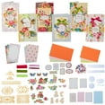 thumbnail image 6 of Handmade Greeting Card Making Kits DIY Thank You Set Flowers Theme Paper Envelopes Cards Stickers for Christmas Thanksgiving Mother's Day Birthday Gifts Crafts Decorations Paper, 6 of 7