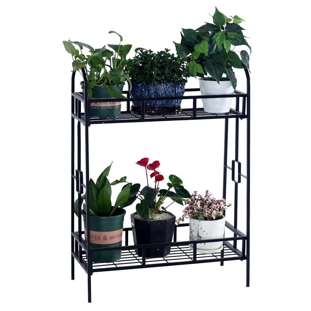 Ktaxon 32inch 2Tier Indoor Outdoor Metal Multipurpose