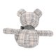 thumbnail image 4 of 11.81in Cartoon Bear Doll Cute Bow Soft Stuffed Animal Bear Toy for Birthday Valentine's Day Gift Khaki, 4 of 4