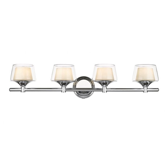 311-4W-PC-CLW-LED-Innovations Lighting-Laguna - 4 Light Bath Vanity In Retro Style-7.25 Inches Tall and 33 Inches Wide Polished Chrome LED