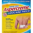 thumbnail image 1 of Parche analgésico Aspercreme Max Strength, lidocaína, 5 unidades, 1 of 4
