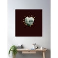thumbnail image 2 of Dark Love Poster Wall Art, Modern Wall Decor, 16x16 UNFRAMED, 2 of 3