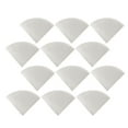 thumbnail image 1 of Luxshiny 100Pcs Single Cup Coffee Filter Cone Filters White for Home Use, 1 of 8