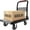 Silent Wheel 680 LBS, variant on Foldable Push Cart Platform Cart,Moving Platform Hand ,Foldable for Easy Storage and 360  Swivel Silent Wheel.(560 lbs)
