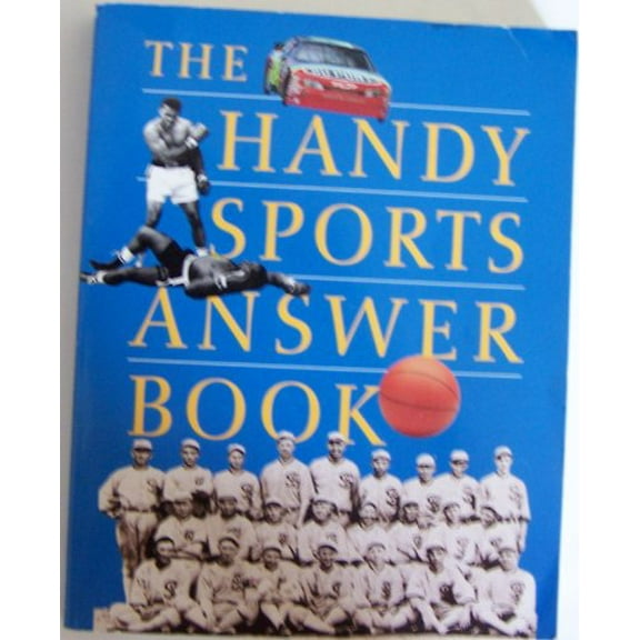 Pre-Owned The Handy Sports Answer Book Paperback