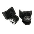 thumbnail image 3 of Roues de Remplacement pour Bagage, 2 Pcs Roues de Bagage de Remplacement Noires Roues de Bagage de Remplacement Compactes et Légères, 3 of 14