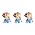 thumbnail image 1 of Chaleco Sexy Qarigey Albaricoque XXL 3piezas, 1 of 6