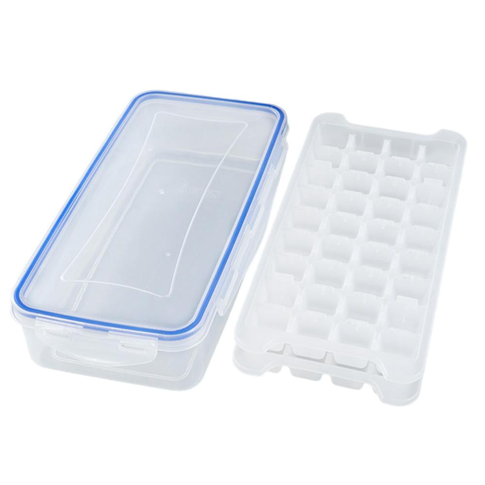 Ice Cube TrayLarge Capacity Ice Cube Tray with LidEasyRelease Ice