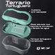 thumbnail image 3 of KE WOOW Tortuguero Grande, Tanque para Tortugas, Habitat para Reptiles y Cangrejos, Ermitaños. Anti-escapes, color gris KE WOOW Tortuguero anti escapes, 3 of 8