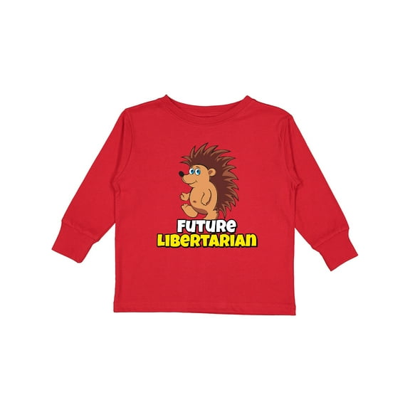Inktastic Future Libertarian Boys or Girls Long Sleeve Toddler T-Shirt