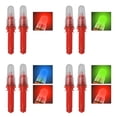 thumbnail image 1 of 2 uds lámpara de baliza luz de pesca impermeable de plástico para artes de pesca (rojo azul), 1 of 4