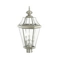 thumbnail image 3 of Livex Lighting Georgetown 3 Light Outdoor Post Lantern, 3 of 4