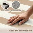 thumbnail image 6 of ODIKA 6'x9' Washable Area Rug Outdoorarea Crisp Boho Courtyard Large Striped Solid Seagrass for Family Room, Living Room, Master Bedroom, Non-Slip, Easy Care, 6 of 7