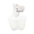 thumbnail image 2 of Delight Jewelry Silvertone Pebble Border Initial - Z Silver tone Infinity French Earrings, 2 of 4
