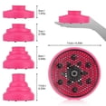 thumbnail image 4 of Difusor universal plegable para secador de pelo (rosa), 4 of 4