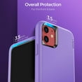 thumbnail image 4 of FYBTO Étui Compatible avec iPhone 11, Étui Transparente Antichoc Robuste, 4 of 7