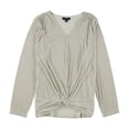 thumbnail image 1 of Alfani Womens Striped Pullover Blouse natural XL, 1 of 2