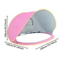 thumbnail image 2 of YWIYIUD 1PC Portable UVResistant Beach Tent Lightweight and Foldable Beach Tent Practical BeachEssentials Suitable for Outdoor Travel Vacation and Camping, 2 of 7