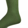 thumbnail image 3 of Sierra Socks Men's Combed Cotton Fine Rib Crew Dress Casual Seamless Toe Socks (Shoe Size: 6-12, Seaweed), 3 of 6