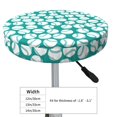 thumbnail image 4 of Vsdgher Green Baseball Print Stool Covers Round,Stretch Round Stool Covers Washable Stool Cushion Slipcover Elastic Chair Covers for 12-14 Inch Chair, 4 of 7