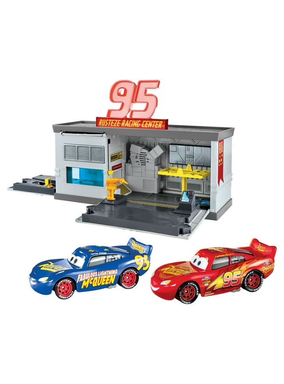 Mattel-427 FHR10 Disney Pixar Cars Dinoco Garage Transformation Playset