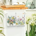 thumbnail image 2 of Sm:)e Butterfly Lavender Daisy Eucalyptus Sping Kitchen Towels Set of 2, 18x26 Inch, 2 of 6