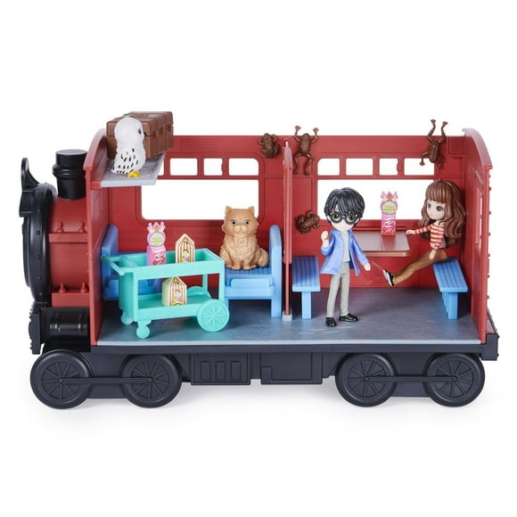 Wizarding World Harry Potter, Magical Minis Hogwarts Express Train Toy Playset with 2 Exclusive Figures, 10 Accessories, Kids Toys for Ages 6 and up