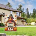 thumbnail image 2 of Fall Thanksgiving Turkey Gobble Til You Wobble Fall Garden Flags 12.5"x18" Double Side,Small Yard Flags for Outside,Outdoor Fall Decor,Autumn Funny Garden Flag Yard Decoration, 2 of 4