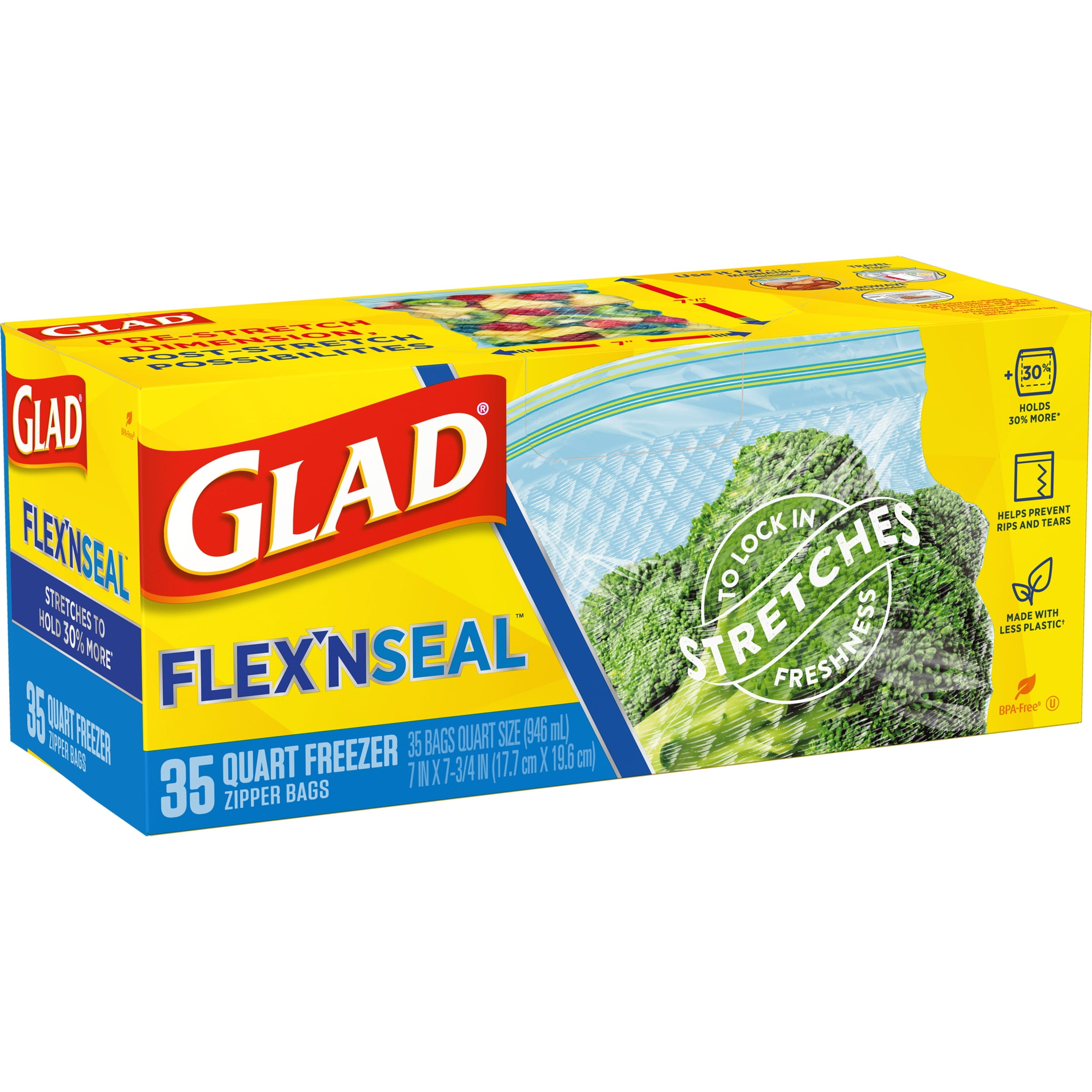 Glad® Freezer Bag 15 ct Gallon - Glad Philippines