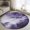 Purple, variant on Round Area Rugs Collection 4 Ft, Purple Ombre Clouds Non-Slip Residential Carpet, Modern Abstract Art Gradient Cloud Indoor Crawling Mats Runner Rugs for Living Room/Dining Room/Bedroom