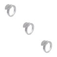 thumbnail image 1 of Sonducket Anillo ajustable único de cobre, joyería elegante, regalo para mujer, anillo de plata para mujer, anillo abierto para dedo, oro Type1 NO1, 1 of 6