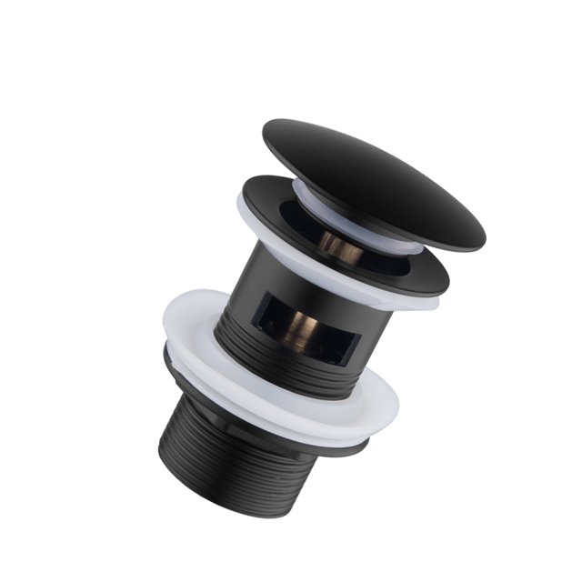 Yuarrent RecabLeght Pop-Up BASIN SINK Filter Drain Device Hair Catcher Sink Colador BAÑO COCINA ACCESSORI Bath Waste Stopper Suministros de limpieza para el hogar la aleación tiene desbordamiento Yuarrent HA006532-01