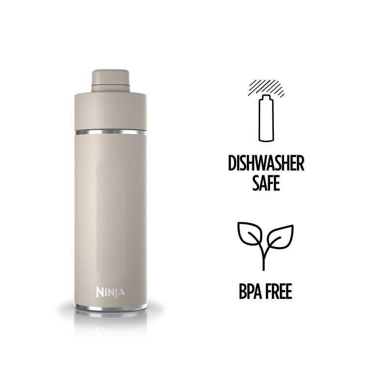 Ninja Thirsti 24oz. Travel Bottle, Leak Proof Stainless Steel