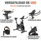 thumbnail image 3 of Bicicleta Estática Altera NOIR Spinning C/ Asiento Y Manubrio Ajustable Capacidad 100 Kg, 3 of 7