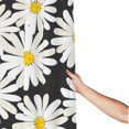 Black White Daisy Shower Curtains For Bathroom Decor Waterproof