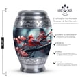 thumbnail image 2 of Lilly Flower Urn For Human Ashes Adult Men & Women, Large Human Ashes Urns 10 Inch, Unique Urns For Human Ashes, Urns For Human Ashes Adult Male Dad, Funeral Ashes Urn, Decorative Urns For Human Ashes, 2 of 5