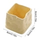 thumbnail image 3 of Organizador de escritorio para tarros de queso de cerámica - Portaplumas de queso amarillo mono, brocha de maquillaje y recipiente cosmético, decoración cerámica de escritorio de 8 cm cuadrados, 3 of 6