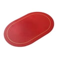 thumbnail image 3 of Mantel Individual de piel sintética Strade Fareast Limited tapete de mesa de cocina rojo 45 x 30 cm, 3 of 8