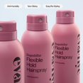 thumbnail image 4 of Laca para el cabello EVA·NYC, fijación flexible de larga duración, 245 ml con vitamina E, 4 of 7