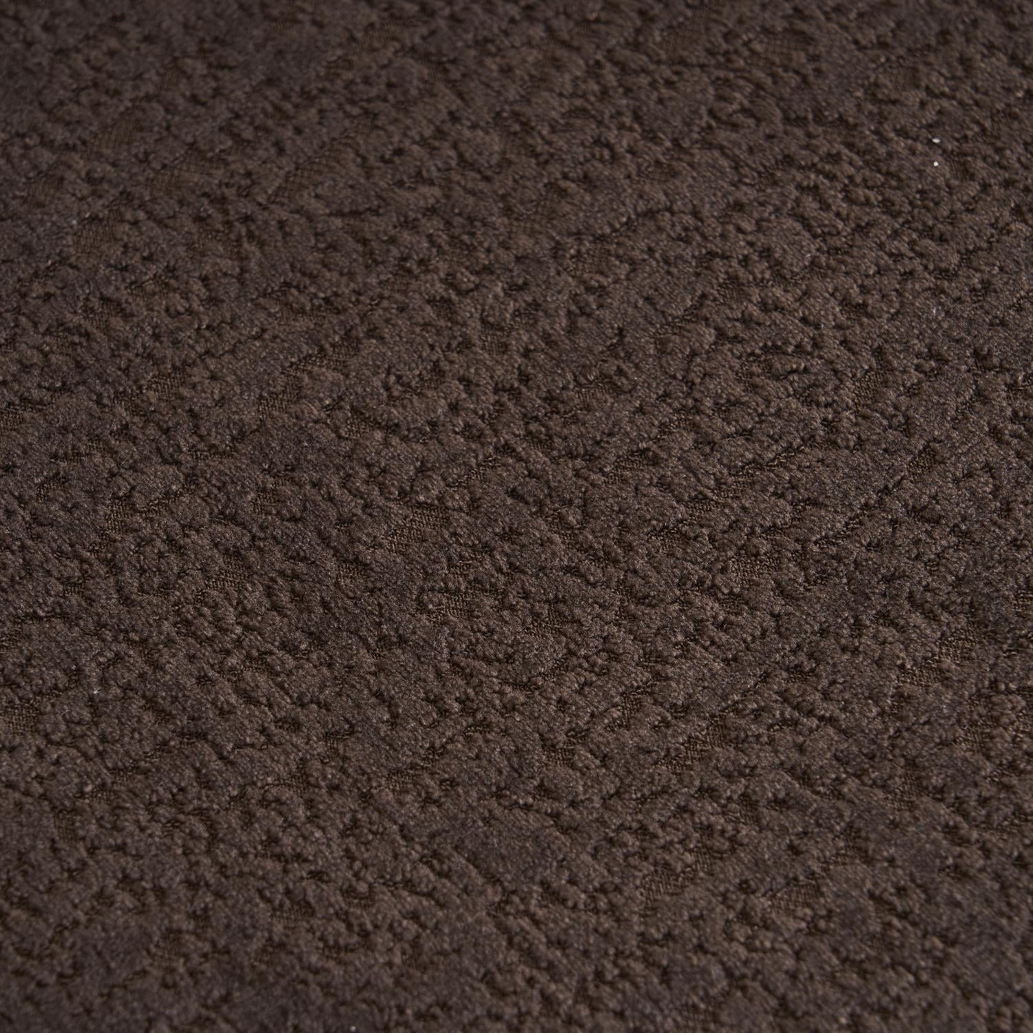 Demi Bonn 98" Cozy L-Shape Sectional Sofa with Curved Chaise, High-Density Foam, Chenille Modular Couch for Living Room, Supports 900 lbs, Brown