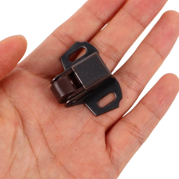 Raindrops 10Sets Mailbox Repair Latch Kit Adjustable Roller Catch Light Brown Hardware