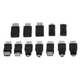 thumbnail image 1 of Adaptador USB20 Paquete de 12 piezas Adaptadores múltiples Micro/Mini, 1 of 8