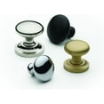 thumbnail image 2 of Ashley Norton Mt0113-032 Solid Brass Round 1-1/4" Mushroom Cabinet Knob - Nickel, 2 of 2