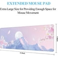 thumbnail image 5 of Pink Extended Mouse Pad Large XXL Mouse Mat 31.06" x 11.8" Desk Pad Laptop Computer Mousepad with Non-Slip Rubber Stitched Edges for Office, Work, Game, 5 of 6
