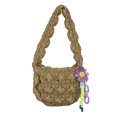 thumbnail image 1 of Bolso de hombro compuesto Resistencia al desgaste Púrpura Mujeres Damas Compras (Café) Tmvgtek Para Estrenar, 1 of 3