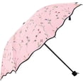 thumbnail image 3 of Paraguas plegable, paraguas anti UV, sombrillas para mujer, paraguas compacto a prueba de viento, bolso de mano, bolsillo para mujer, senderismo al aire libre, sombrilla de playa, sombrillas, 3 of 5